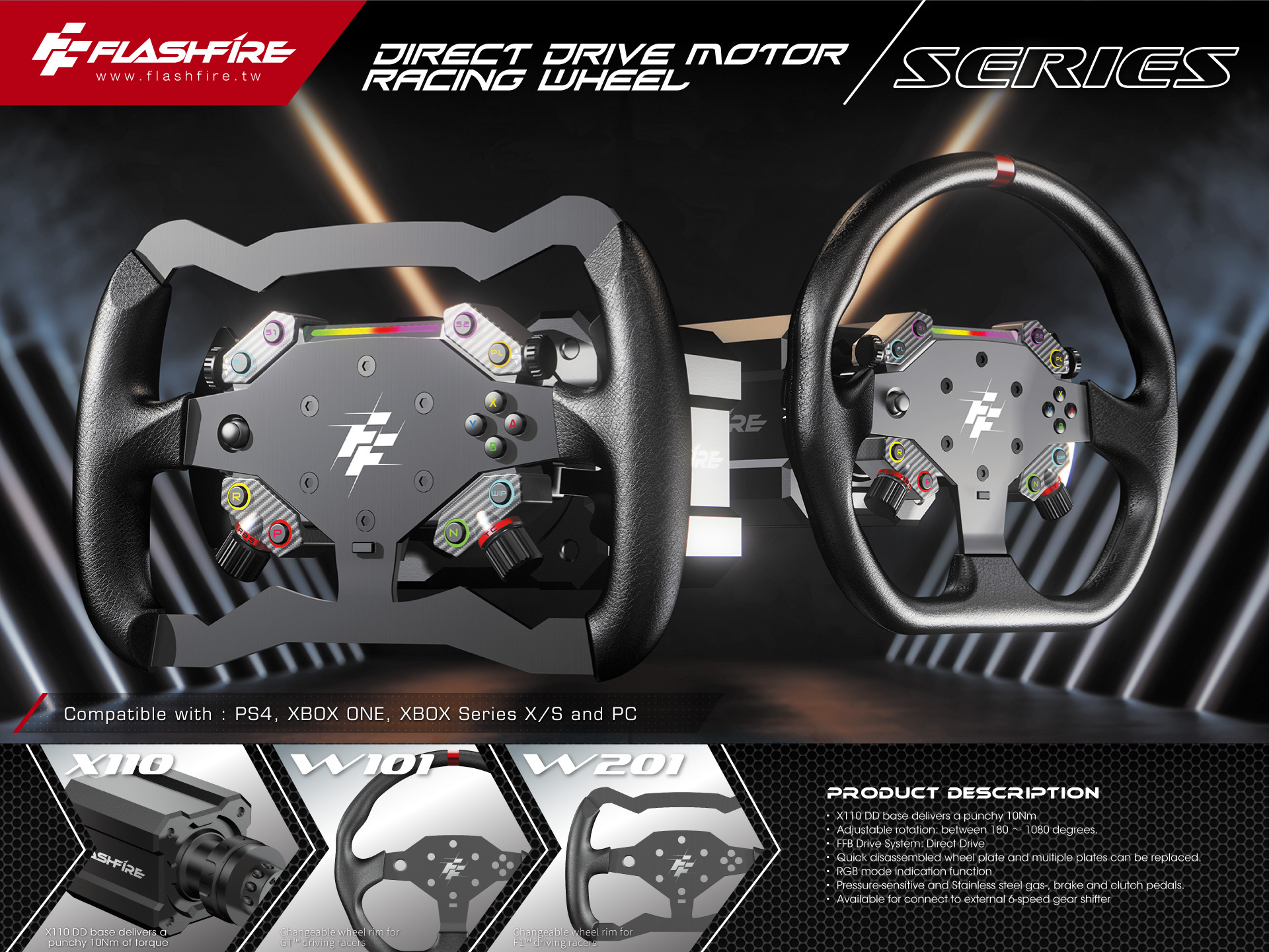 silverstone X110 racing wheel